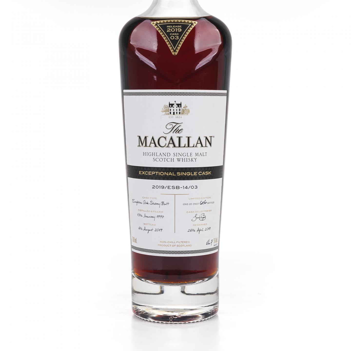 Macallan 麦卡伦 1997-2019 ESC单桶 56.7%