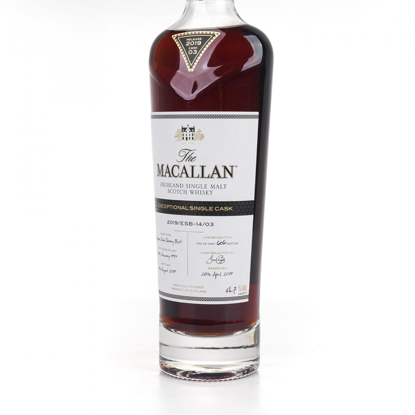 Macallan 麦卡伦 1997-2019 ESC单桶 56.7%