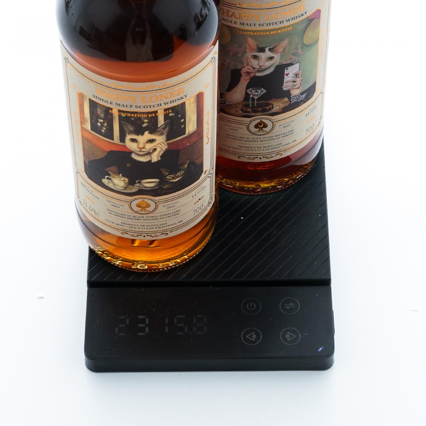 布莱尔阿苏/格兰爱琴 14年 2009-2023 雪莉桶 Club Qing 两支组