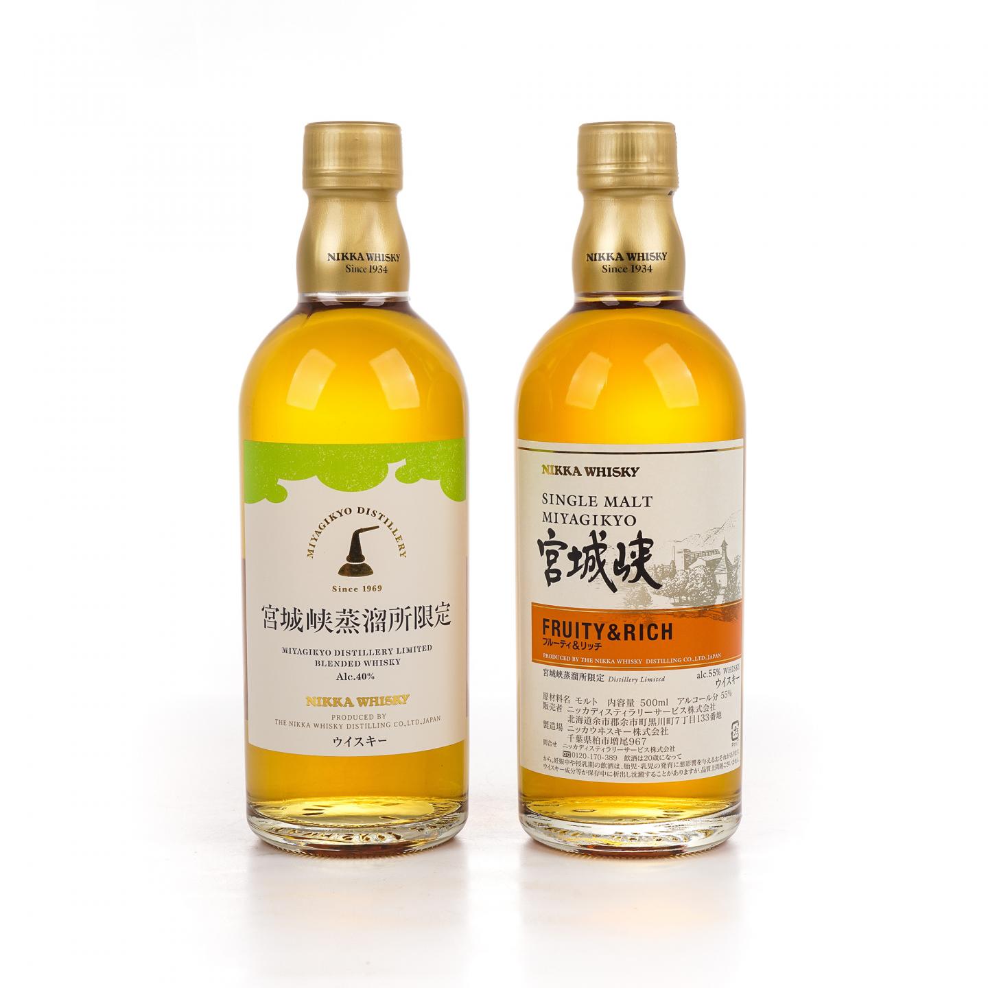 宫城峡 蒸馏所限定/Fruity & Rich 500ml 2支组
