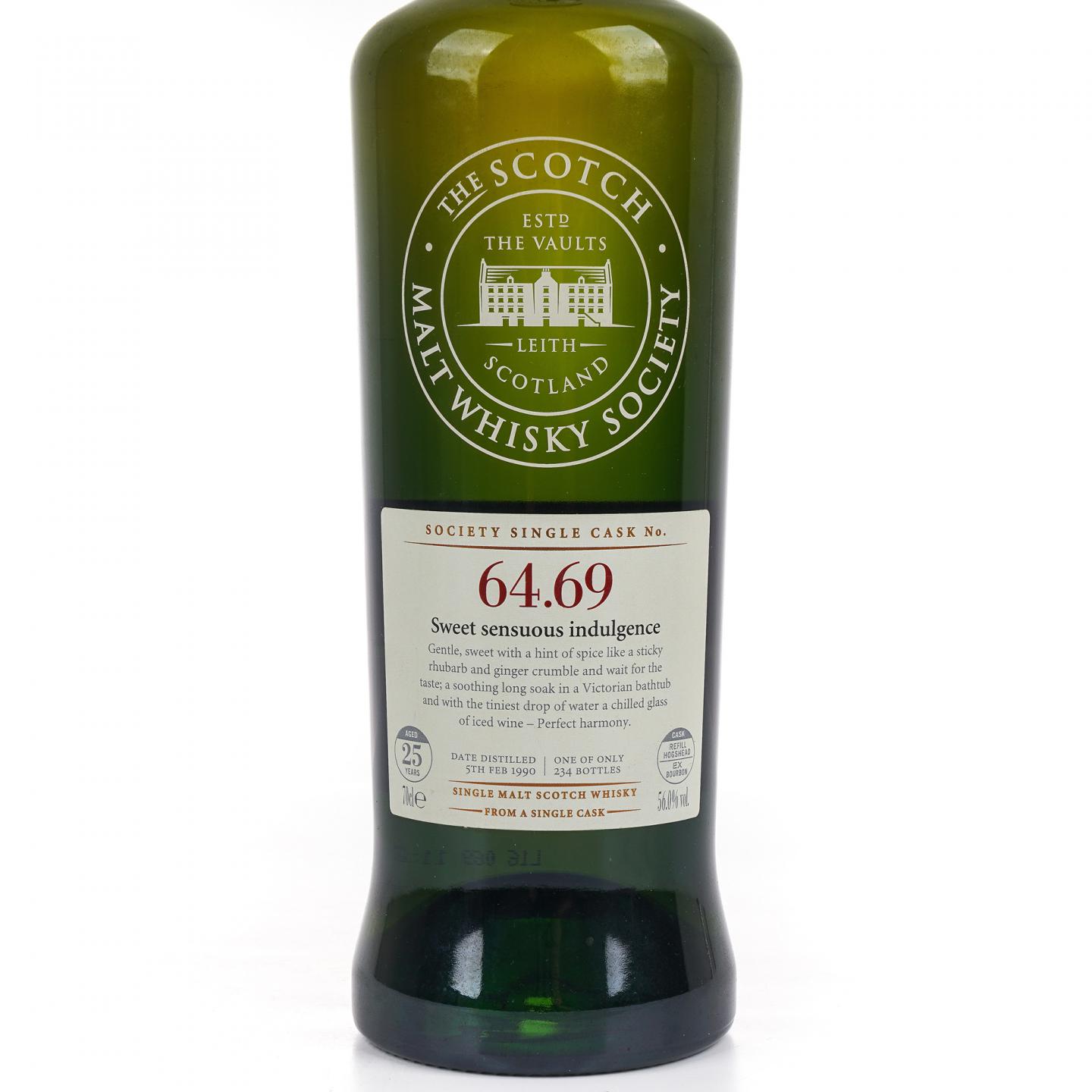SMWS 64.69 曼洛克摩 25年 1990