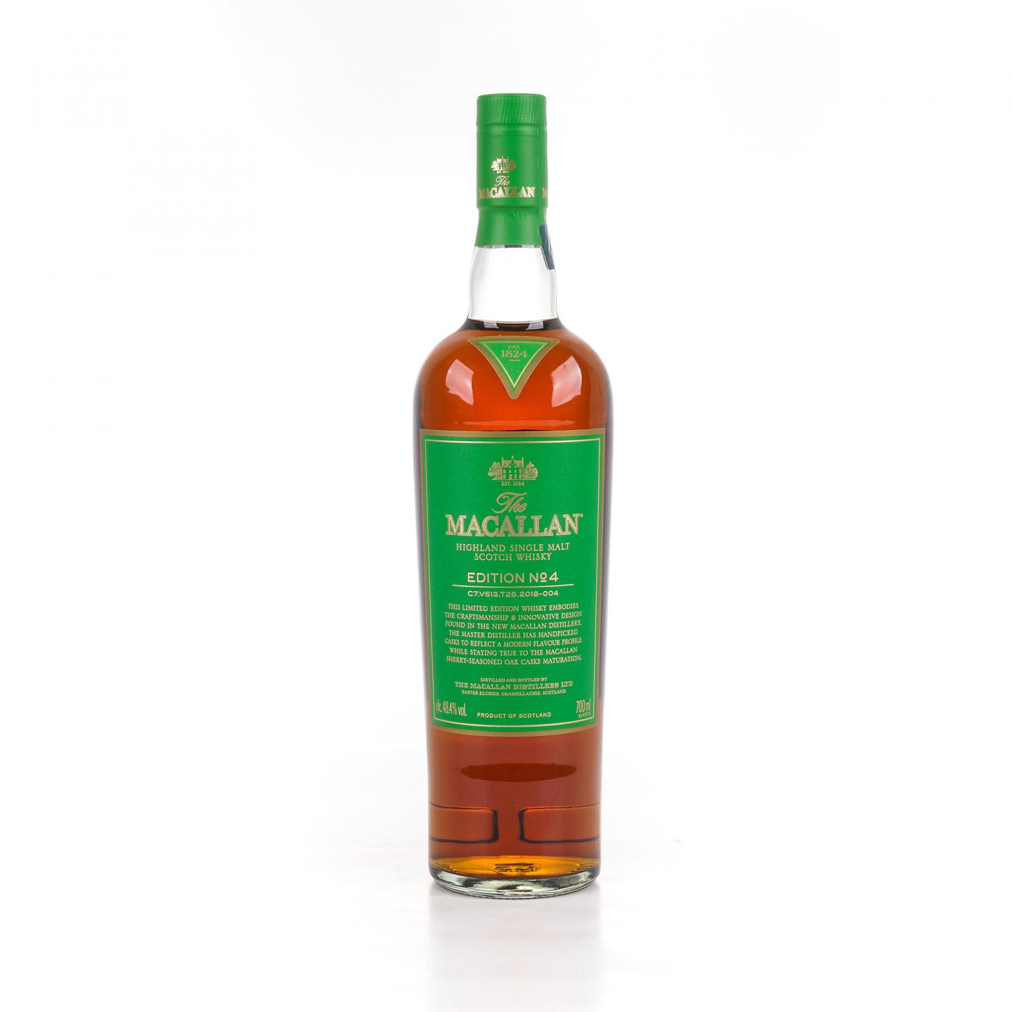 Macallan 麦卡伦 Edition No.4 绿标 700ml