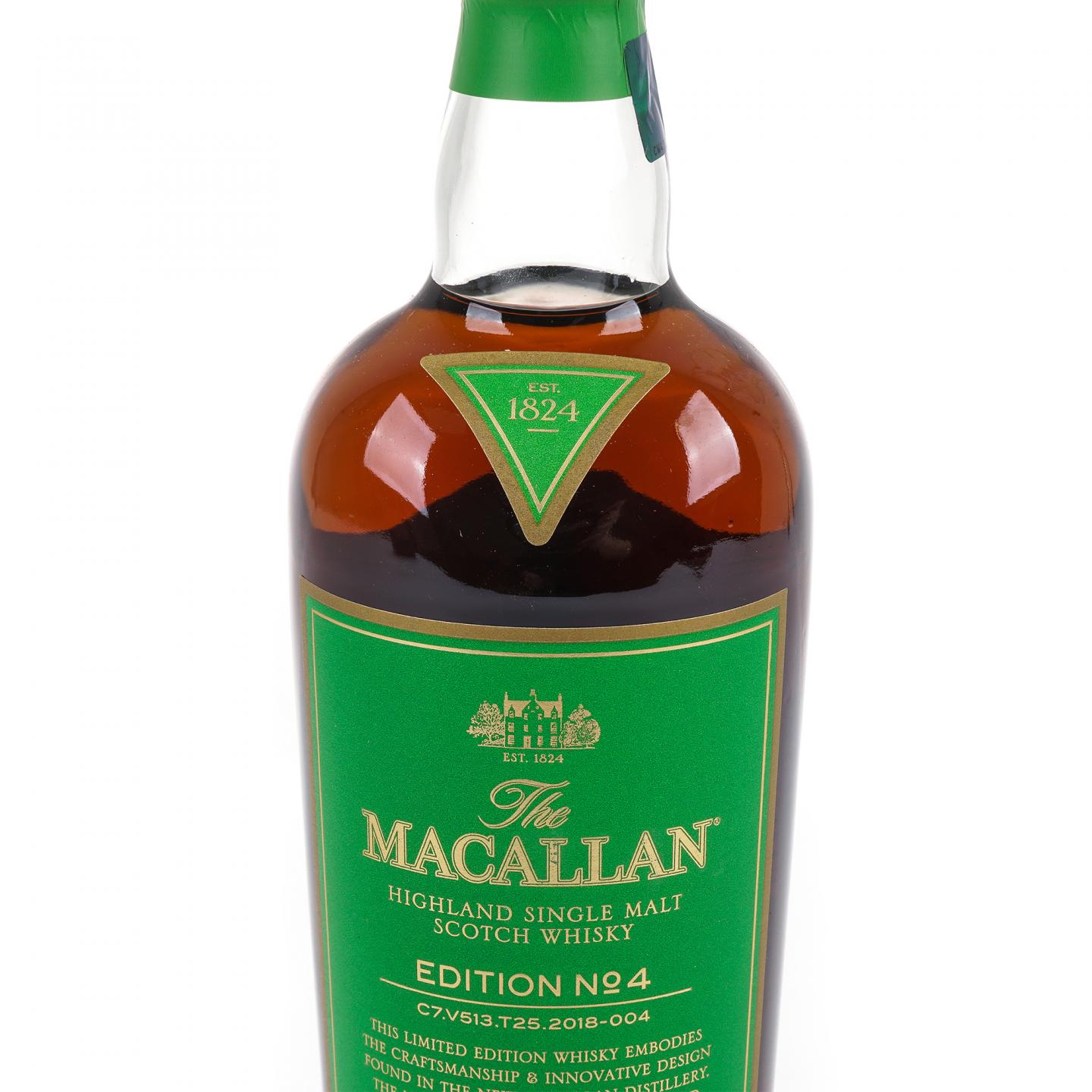 Macallan 麦卡伦 Edition No.4 绿标 700ml