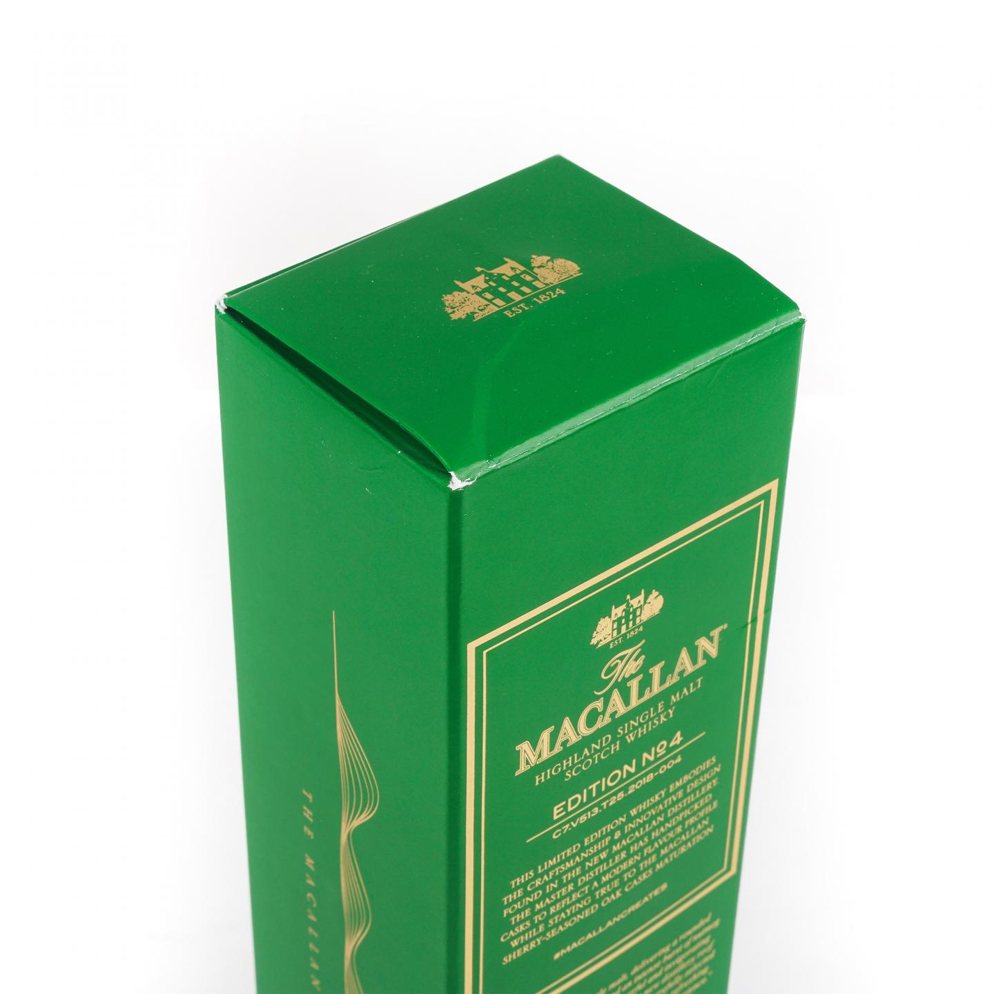 Macallan 麦卡伦 Edition No.4 绿标 700ml