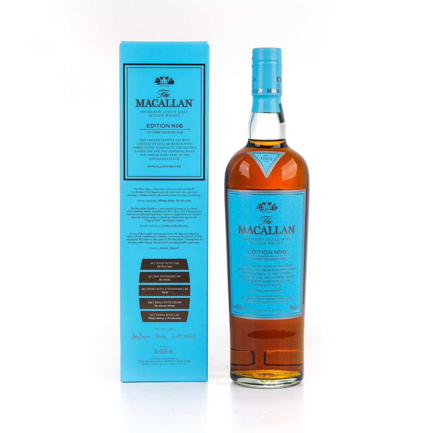 Macallan 麦卡伦 2020 Edition No.6 方盒 700ml