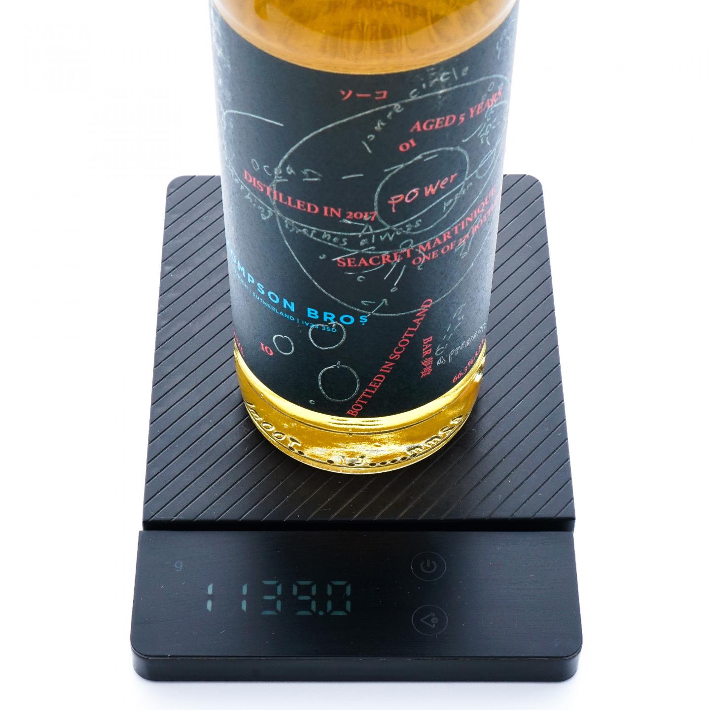 Thompson Bros 5年 2017-2022 烈酒