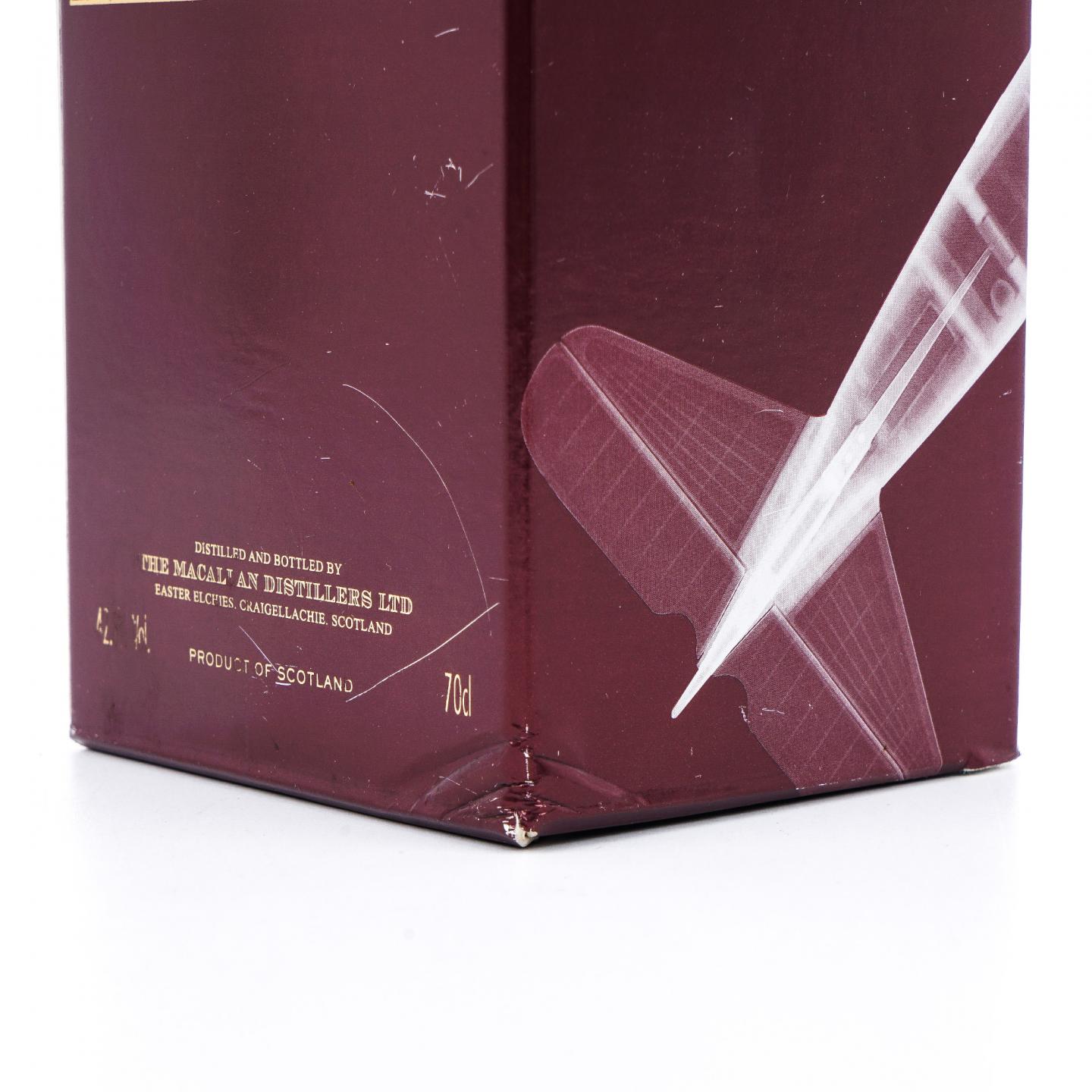 Macallan 麦卡伦 旅行系列 飞机 X光版