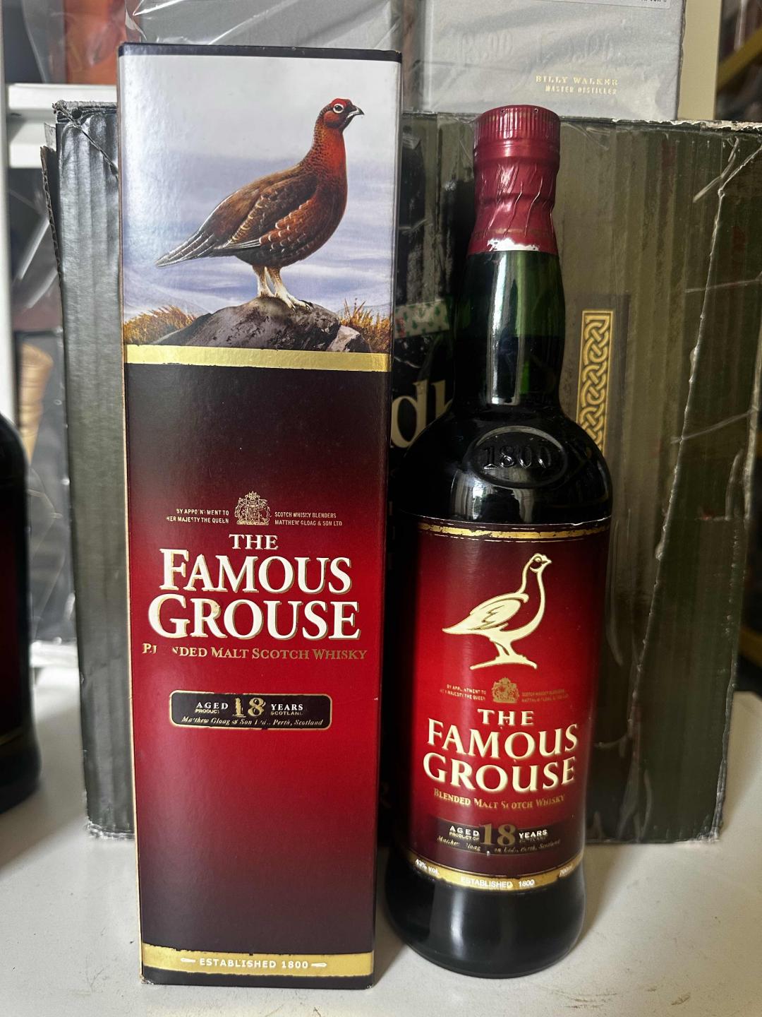 The Famous Grouse威雀18 已停產