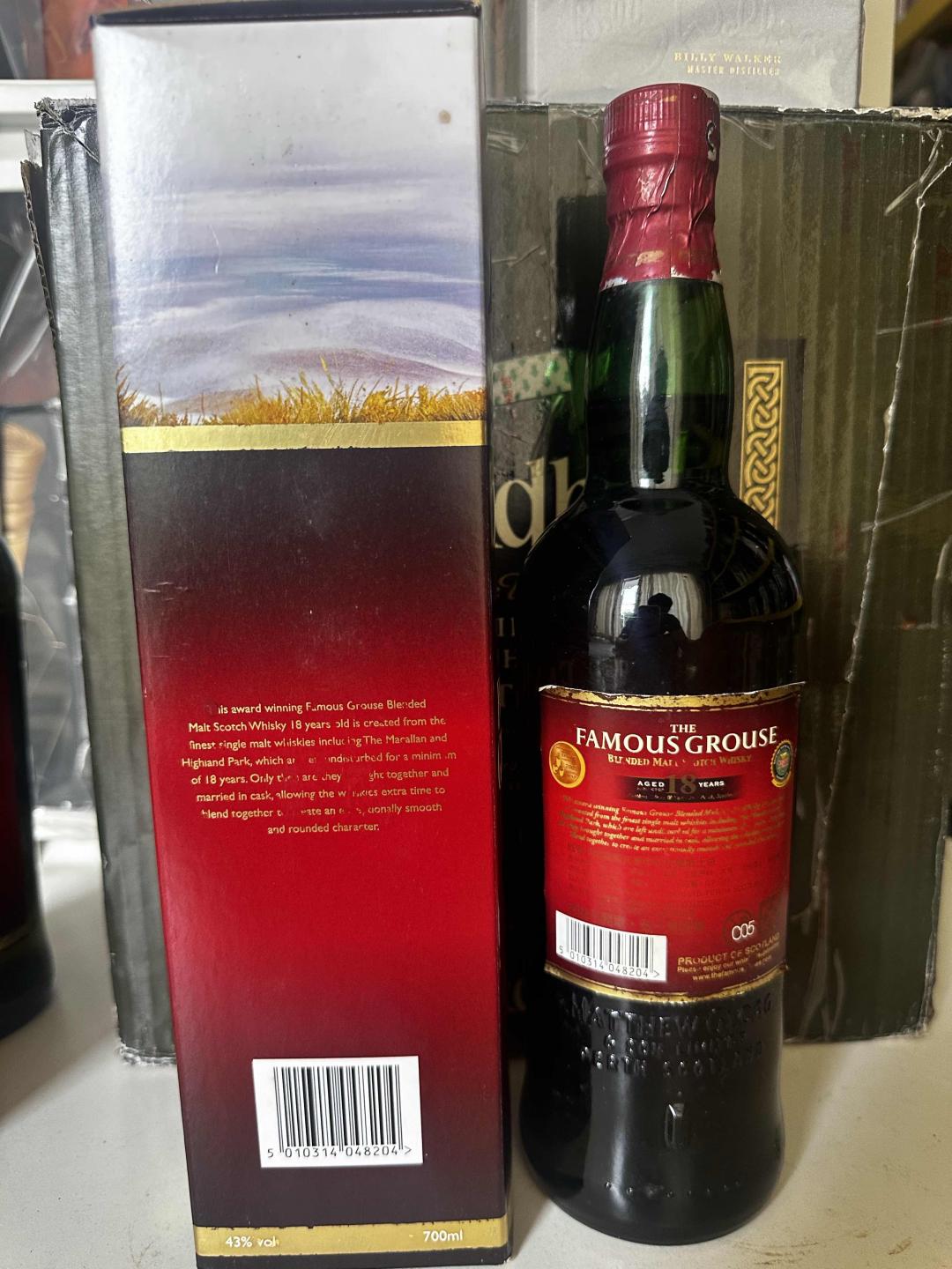 The Famous Grouse威雀18 已停產