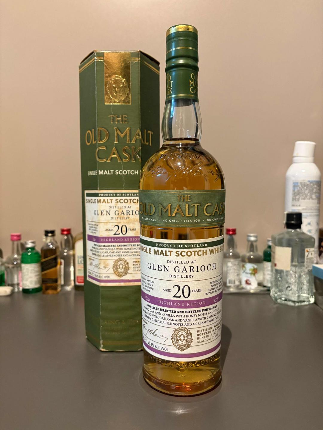 格兰盖瑞20年1993-2014老麦桶56.4度