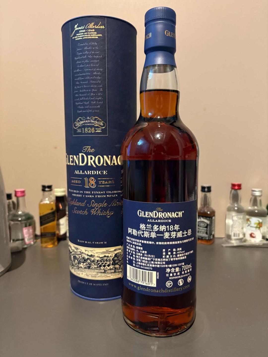 格兰多纳18年国行