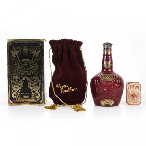 Royal Salute 皇家礼炮 21年 调和 Red 陶瓷瓶 750ml