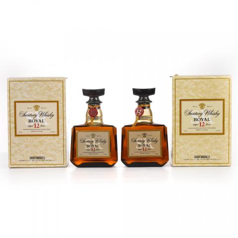 三得利 金花 Royal 12年 SR 2支组