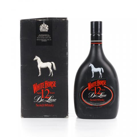 White Horse 白马 12年 1980s 特级 黑瓷瓶 750ml