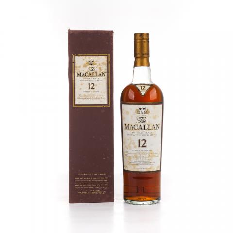 Macallan 麦卡伦 12年 雪莉桶 草写版