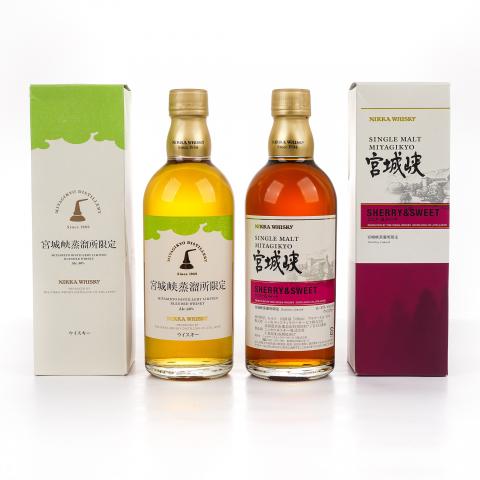 宫城峡 蒸馏所限定/Sherry& Sweet 500ml 2支组