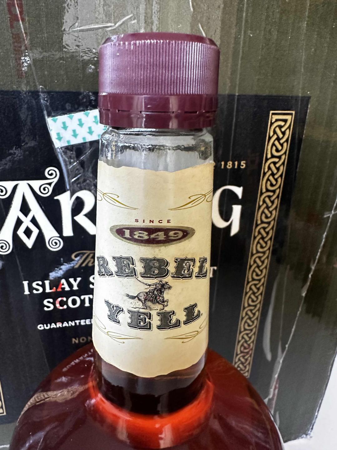 【90年代 稀缺品】美国波本威士忌 Rebel Yell