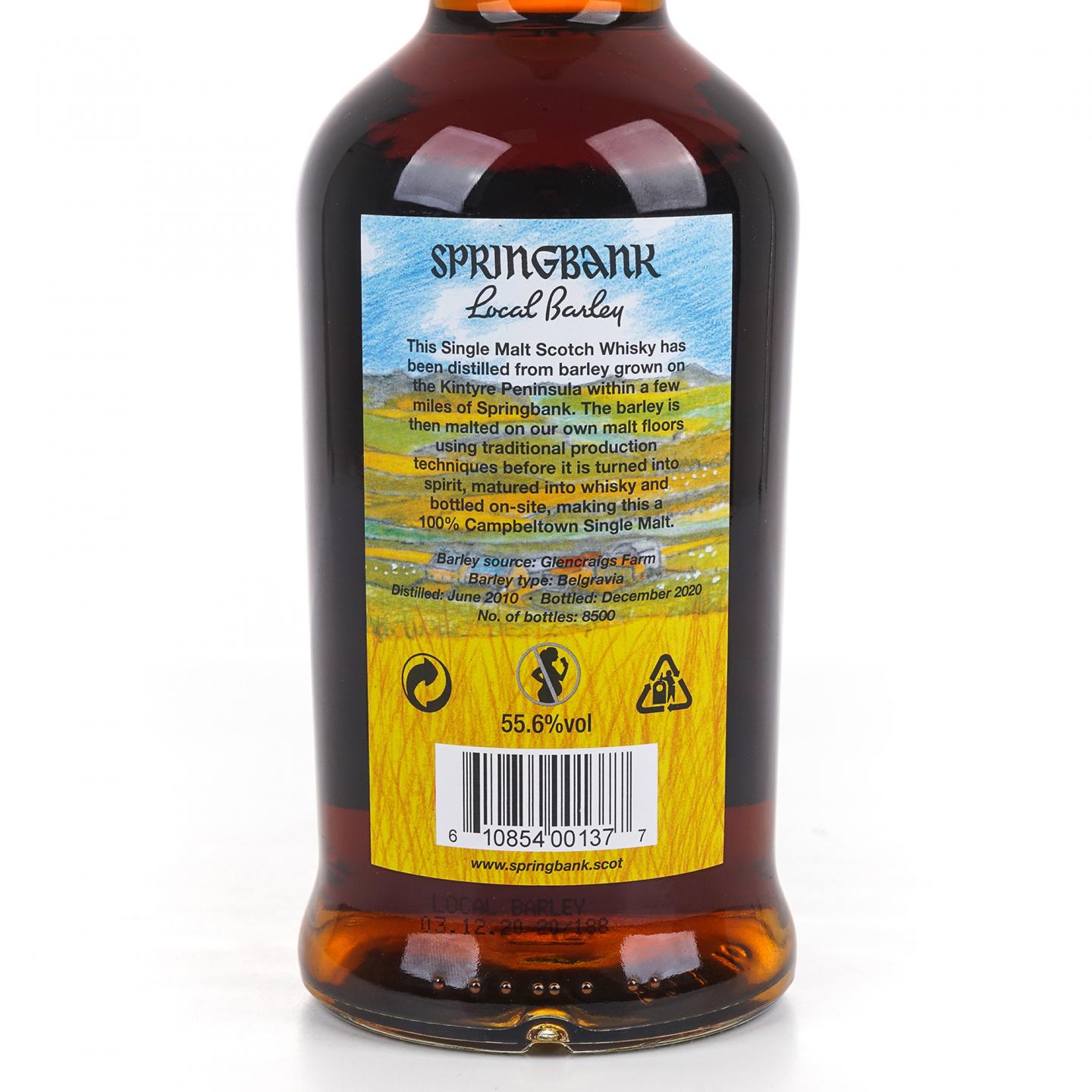 Springbank 云顶 10年 2010-2020 本地大麦