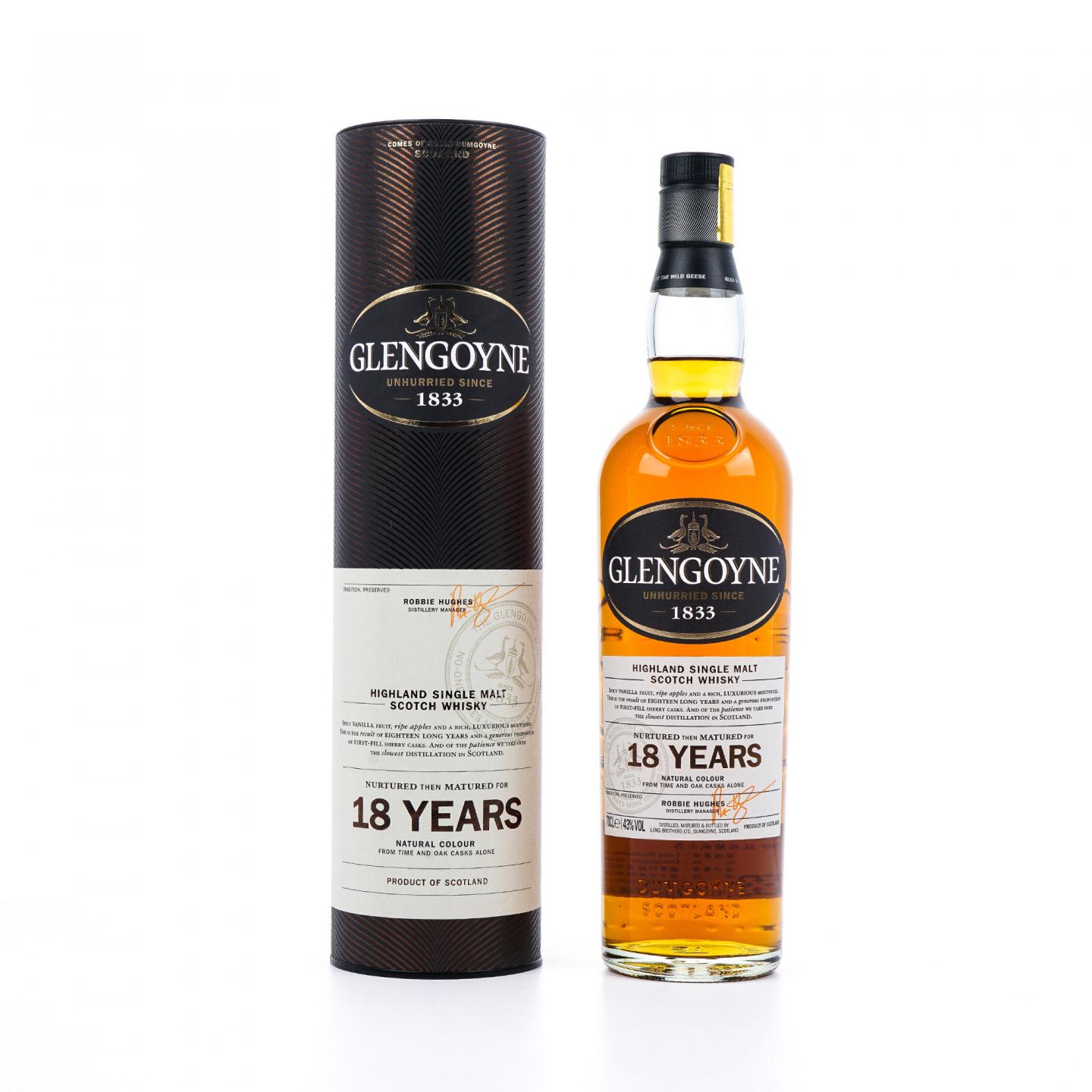 Glengoyne 格兰哥尼 18年 单一麦芽威士忌