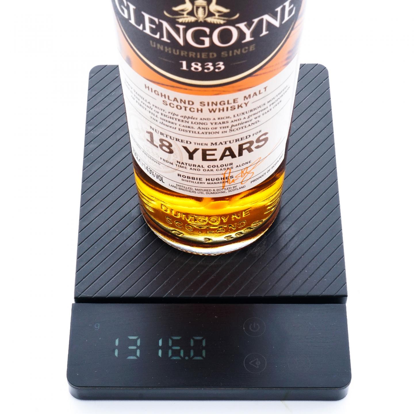 Glengoyne 格兰哥尼 18年 单一麦芽威士忌