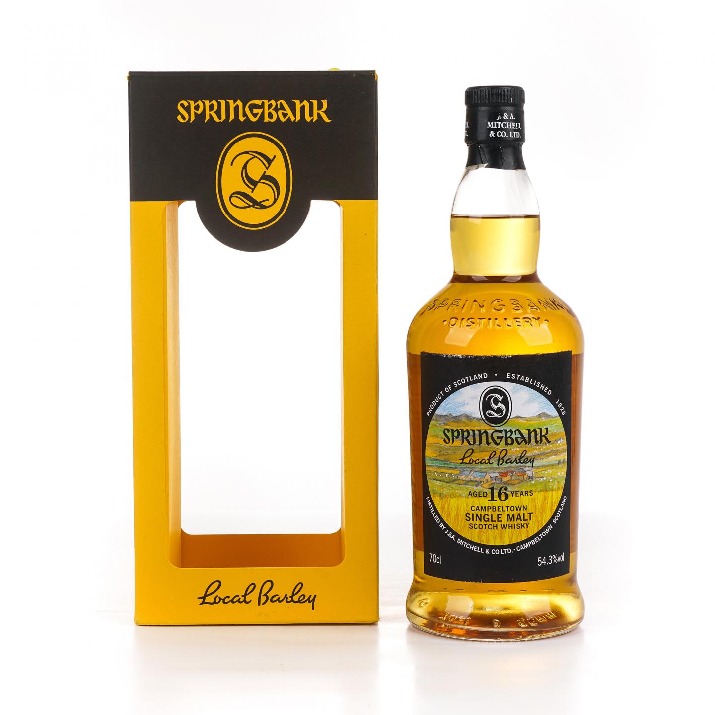 Springbank 云顶 16年 1999-2016 本地大麦