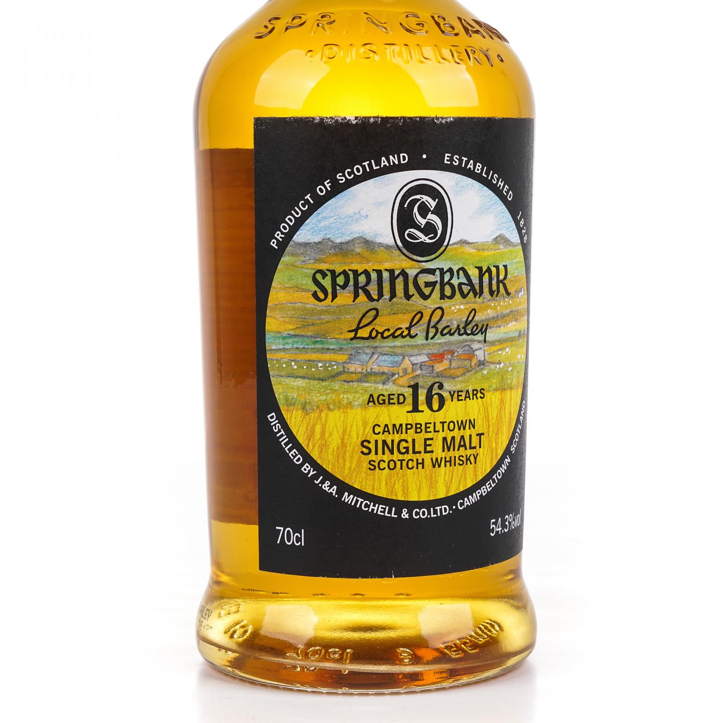Springbank 云顶 16年 1999-2016 本地大麦