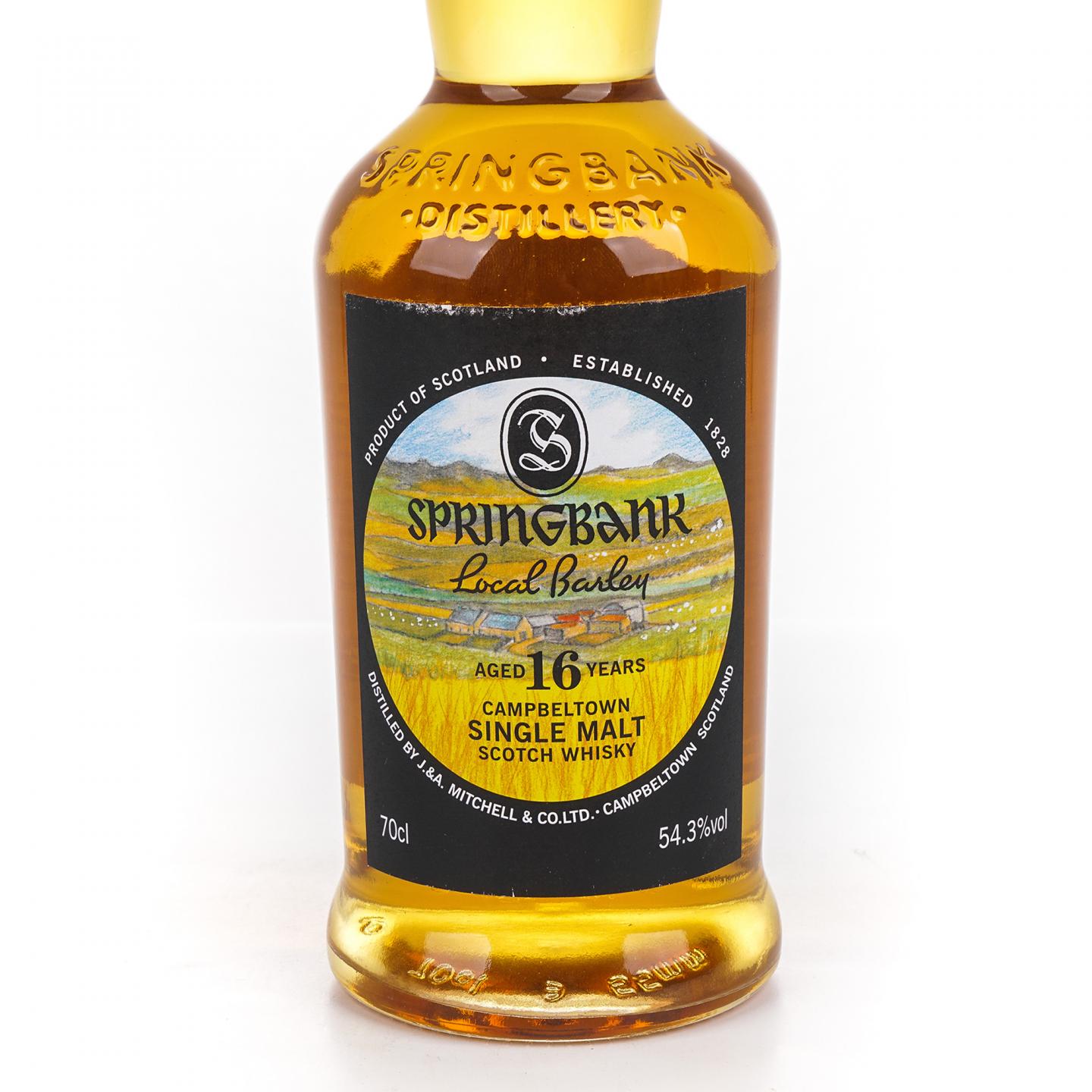 Springbank 云顶 16年 1999-2016 本地大麦