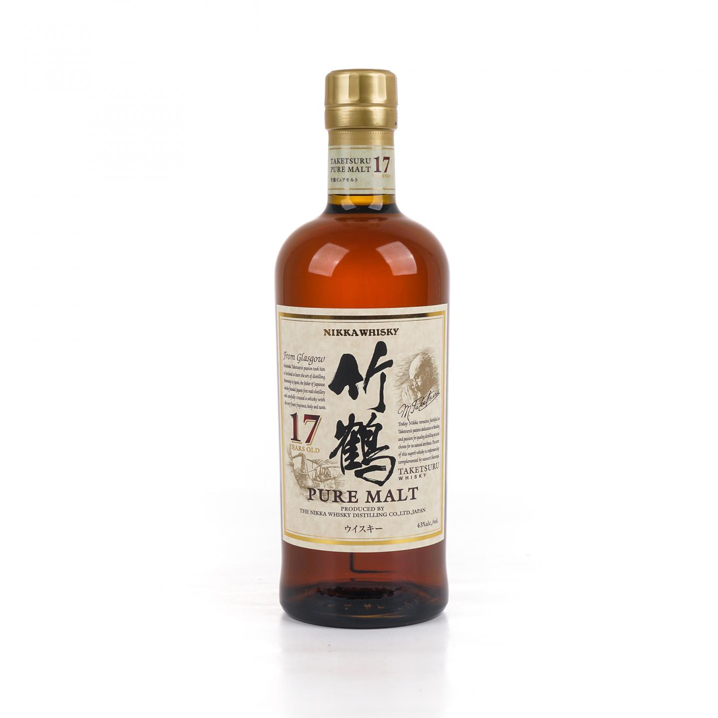 竹鹤 17年 Pure Malt 43%