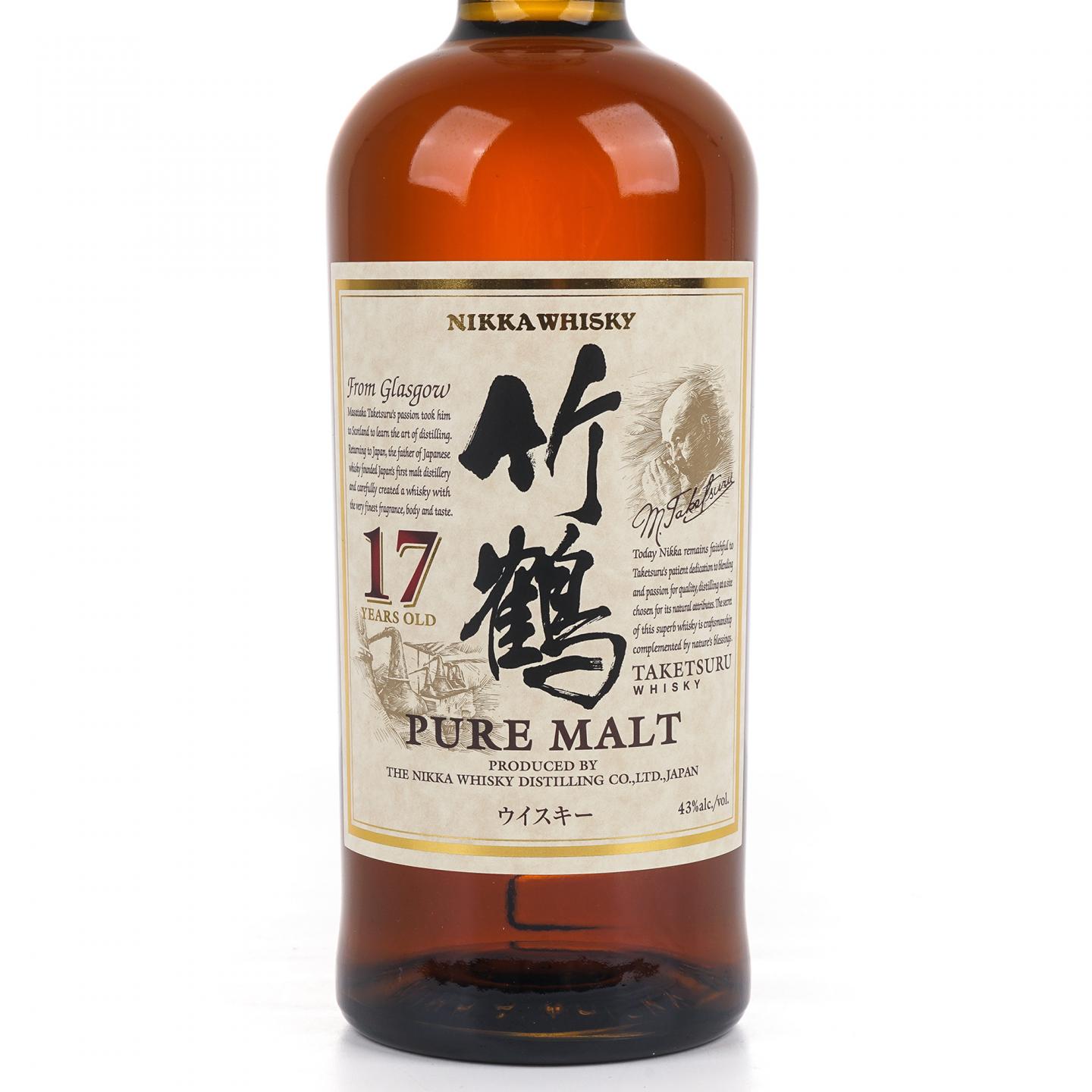 竹鹤 17年 Pure Malt 43%