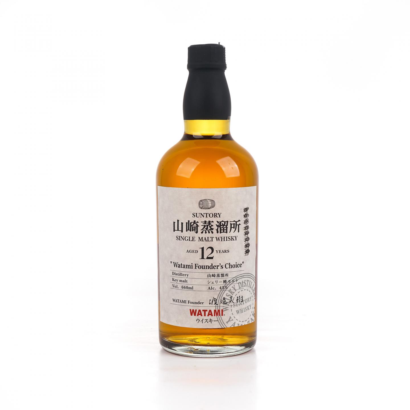 山崎 12年 渡边美树 Watami Founder’s Choice 660ml