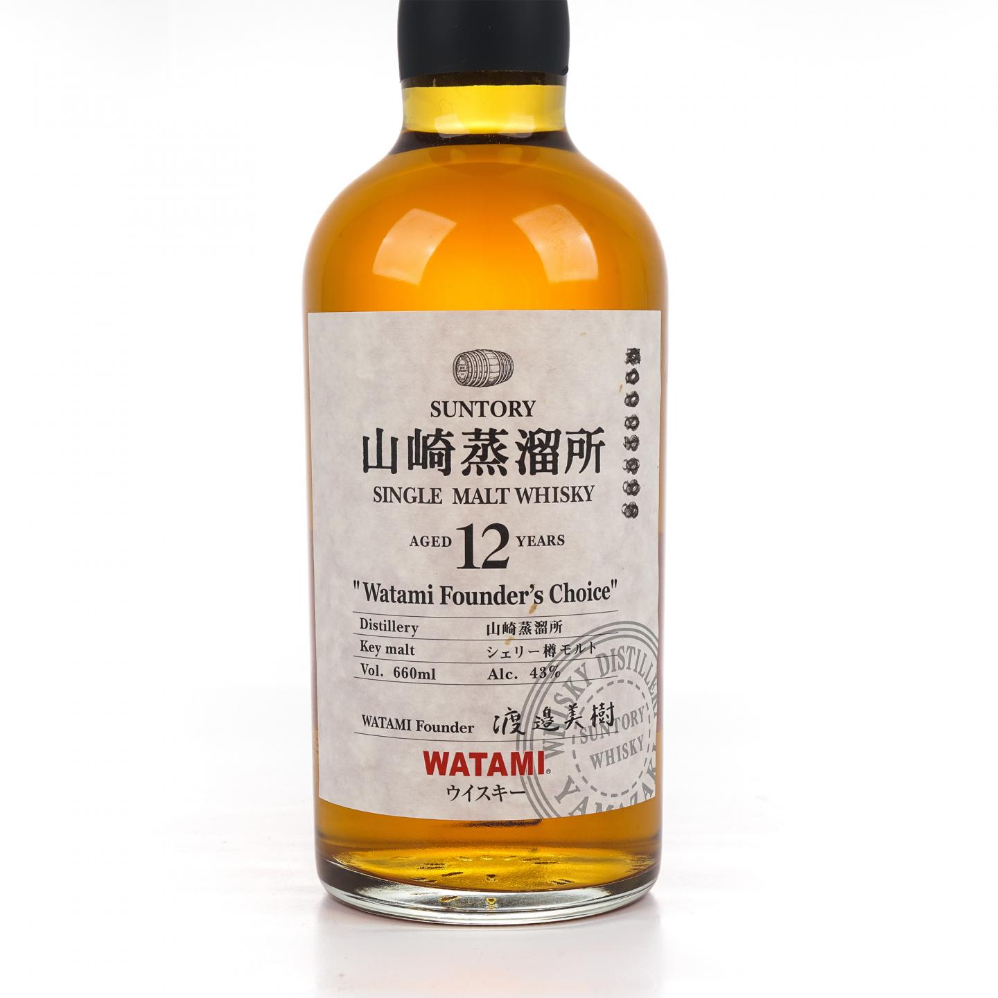 山崎 12年 渡边美树 Watami Founder’s Choice 660ML