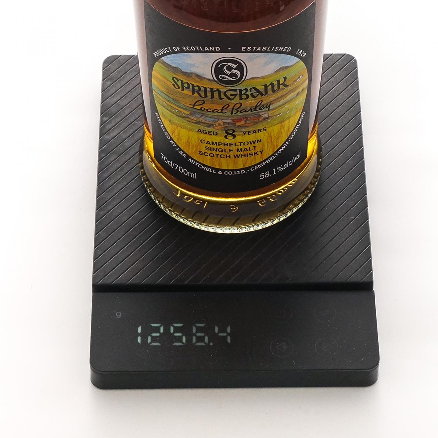 Springbank 云顶 8年 2016-2024 本地大麦 58.1%Vol.