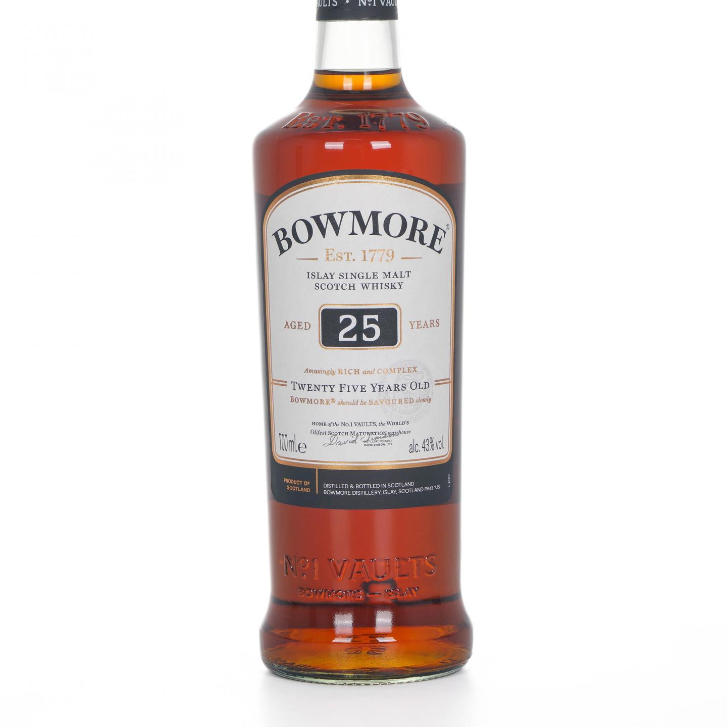 Bowmore 波摩 25年 单一麦芽 43%