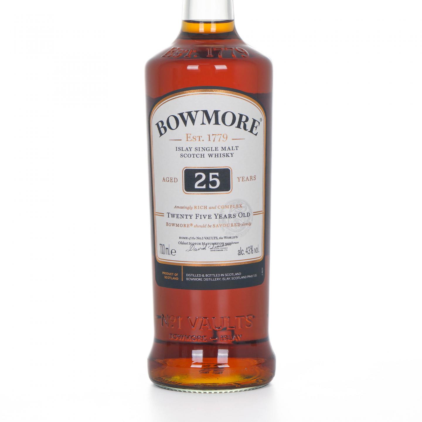 Bowmore 波摩 25年 单一麦芽 70cl 方盒