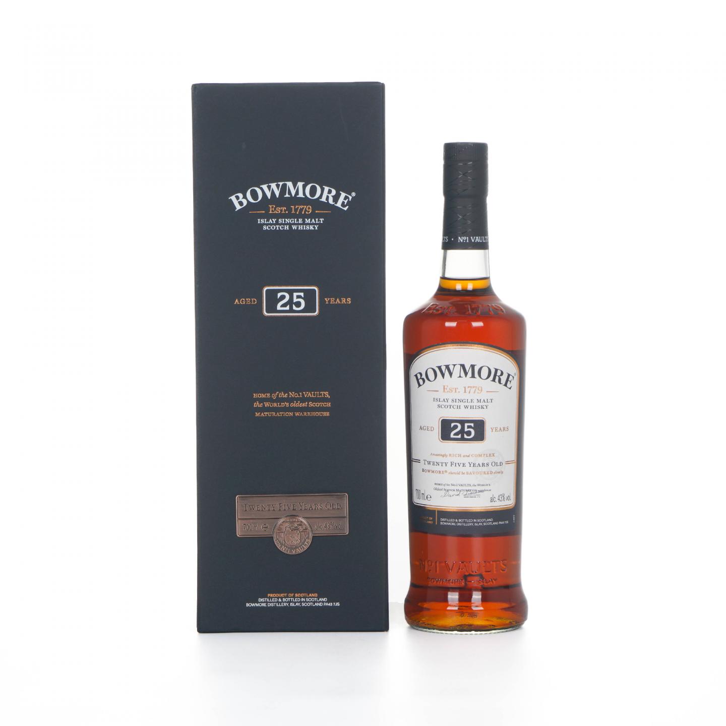 Bowmore 波摩 25年 43%