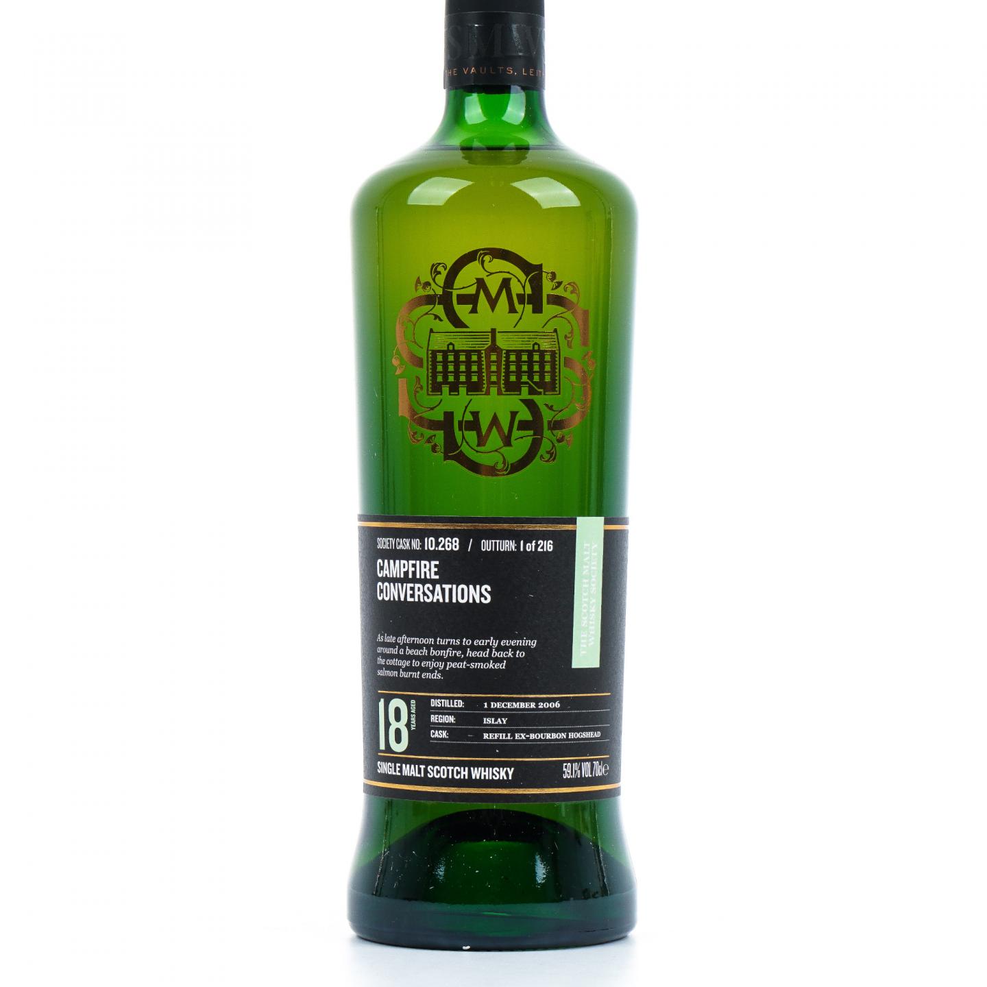 SMWS 10.268 布纳哈本 18年 2006