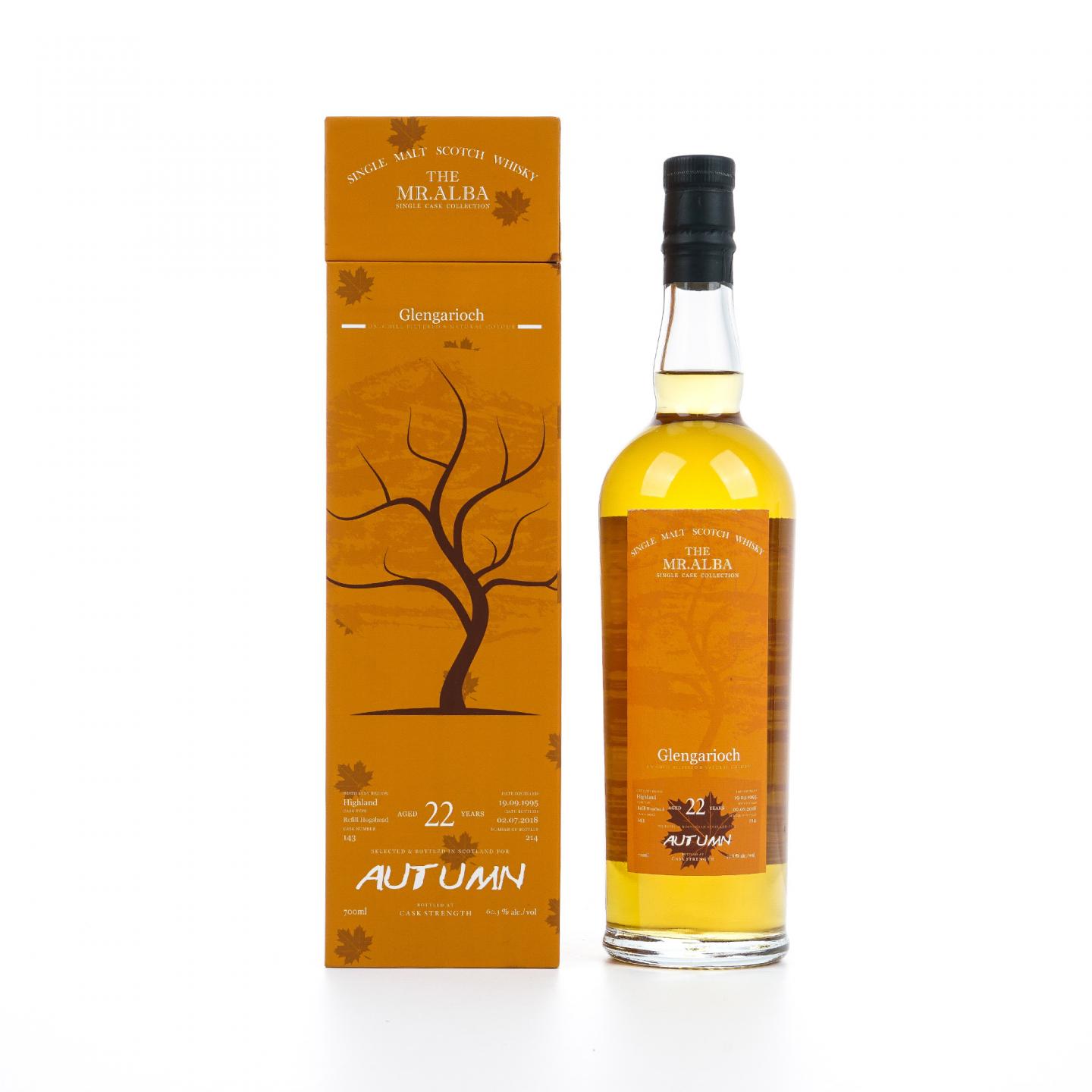Glen Garioch 格兰盖瑞 22年 1995-2018 The Mr. ALBA