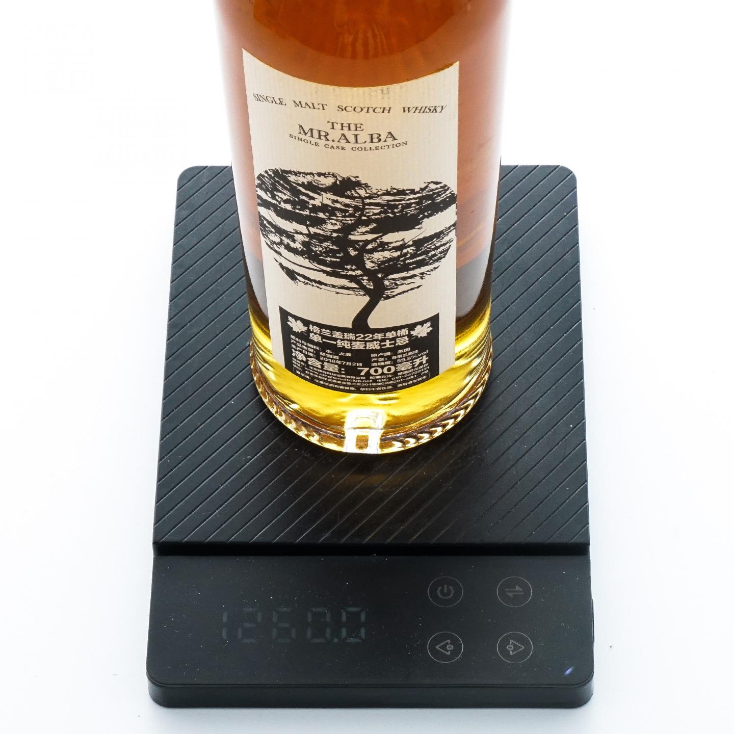 Glen Garioch 格兰盖瑞 22年 1995-2018 The Mr. ALBA