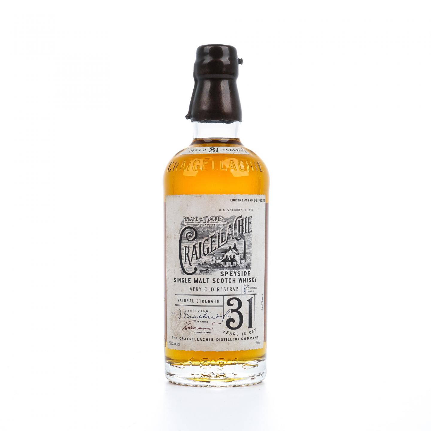 Craigellachie 克莱拉奇 31年 Very Old Reserve 700ml