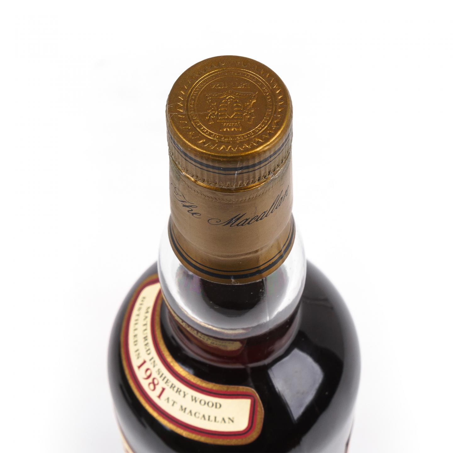 Macallan 麦卡伦 1981 Gran Reserva