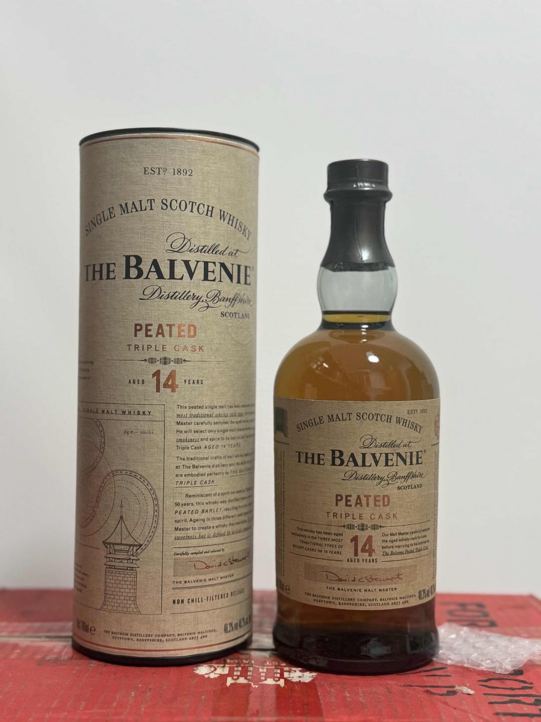 百富14年 泥煤 停产绝版酒款