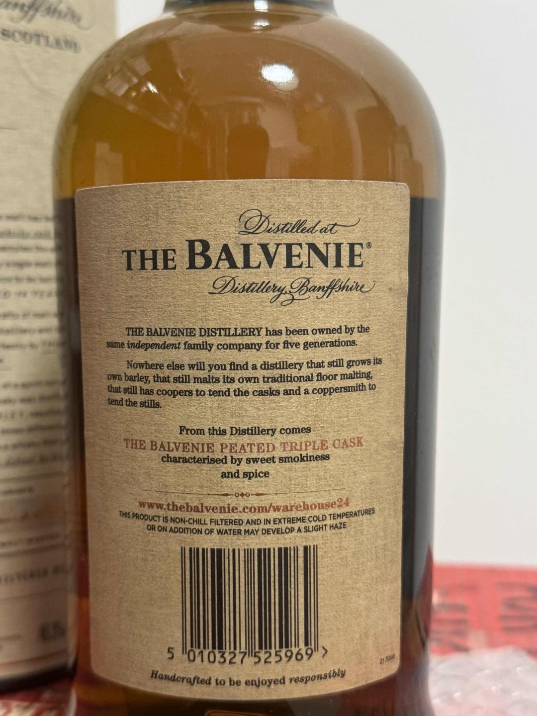 百富14年 泥煤 停产绝版酒款