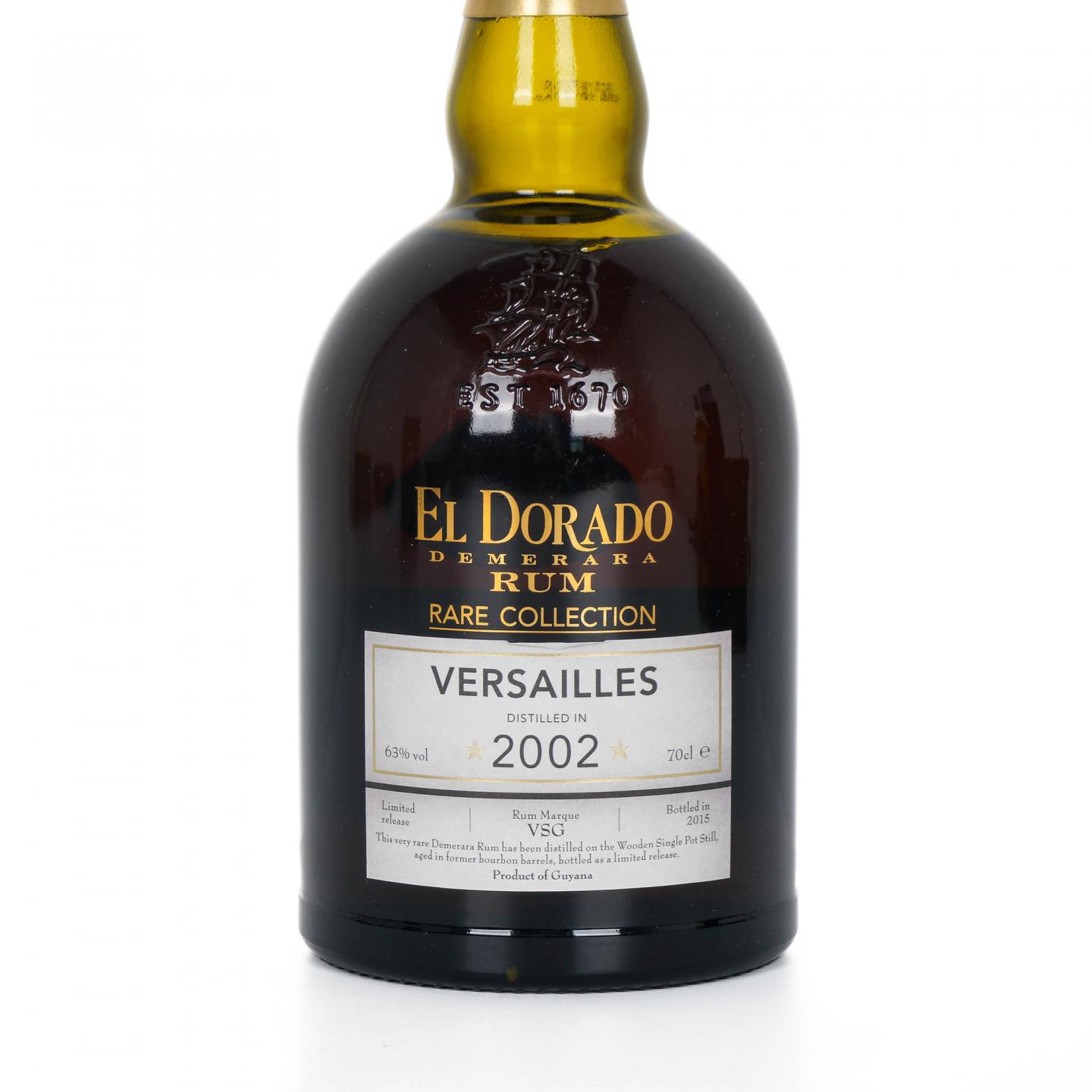Versailles 2002-2015 Demerara朗姆酒