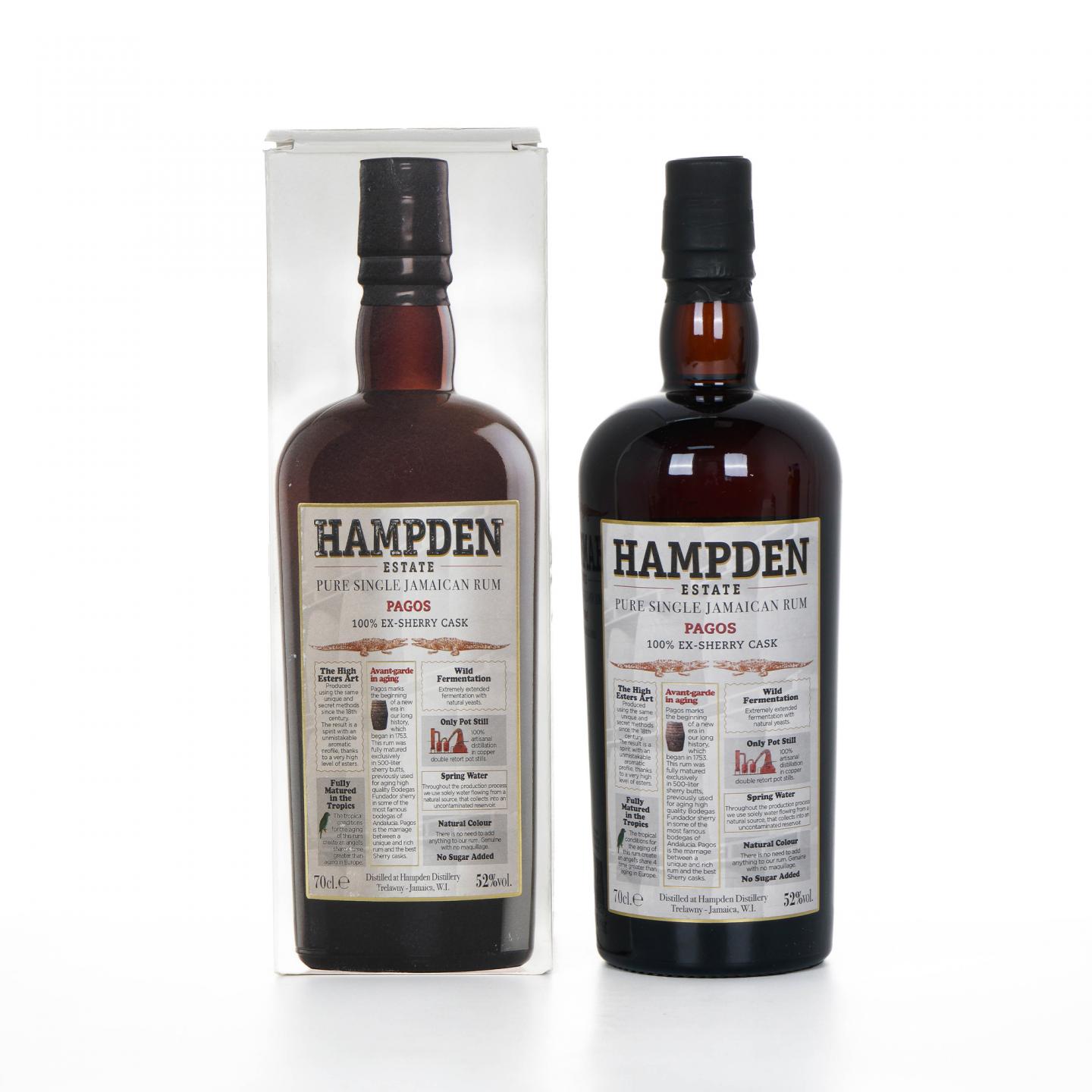 Hampden Estate 汉普登庄园 Pagos 雪莉桶 牙买加朗姆酒 52%