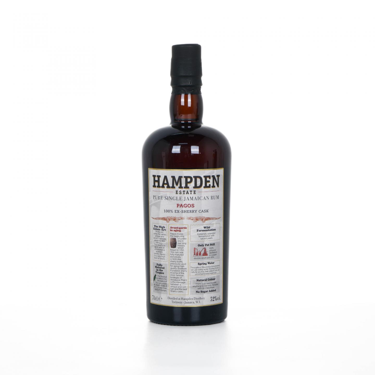 Hampden Estate 汉普登庄园 Pagos 雪莉桶 牙买加朗姆酒 52%