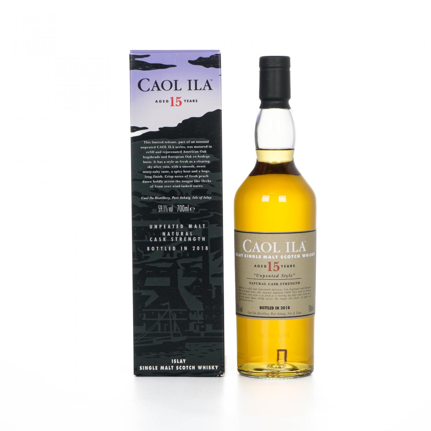 Caol Ila 卡尔里拉 15年 SR 2018 行货 59.1%Vol.