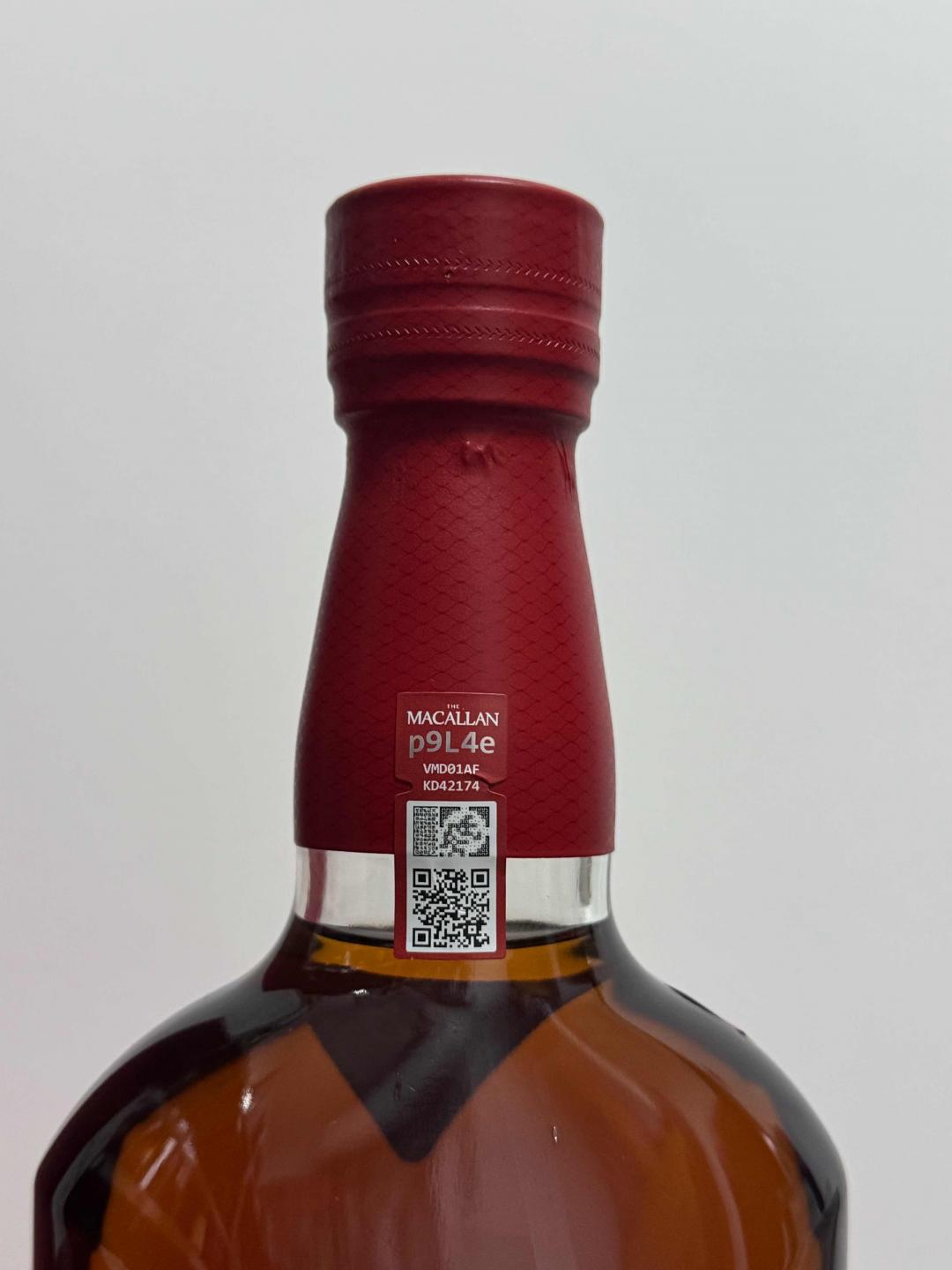 麦卡伦18年单桶 2025年最新版 送礼很喜庆