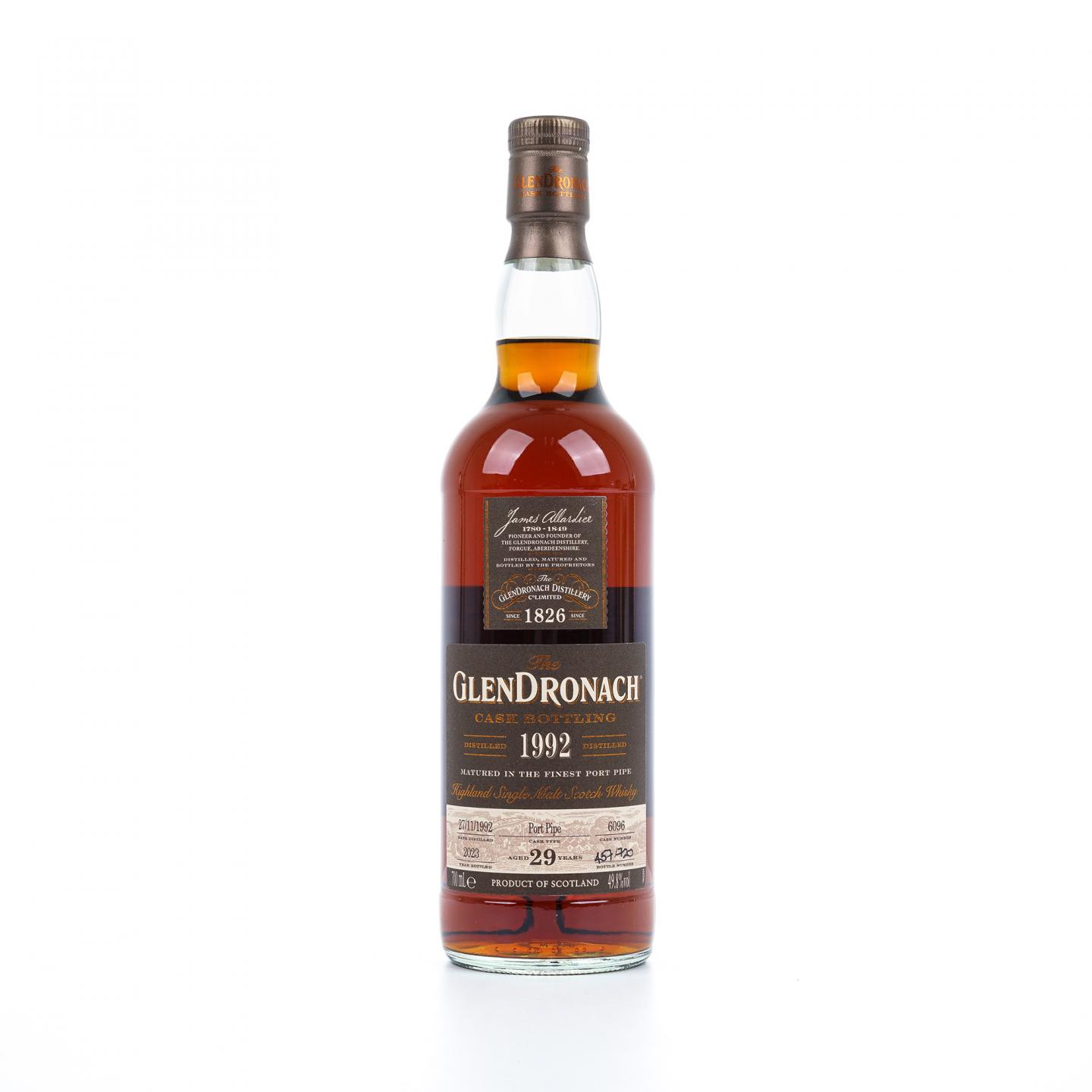 Glendronach 格兰多纳 29年 1992-2023 单桶#6096