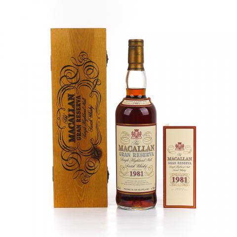 Macallan 麦卡伦 1981 Gran Reserva