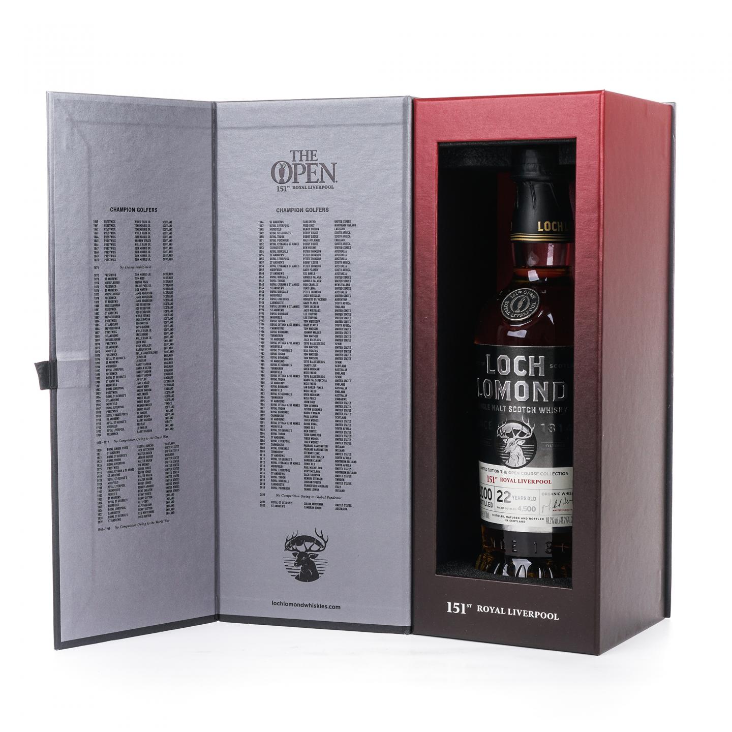 Loch Lomond 罗曼湖 22年 151届高尔夫公开赛纪念版
